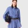 Jumpsuit met afneembare kraag