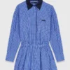 Jumpsuit met afneembare kraag