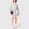 Jumpsuit van tweed met pailletten