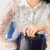 Jumpsuit van tweed met pailletten