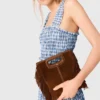Katoenen top met smockwerk en strass