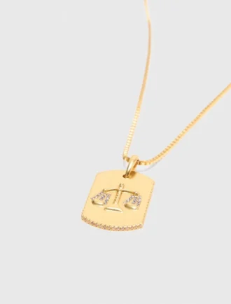 Ketting met sterrenbeeldplaatje