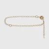 Kettingriem met bloemen