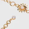Kettingriem met bloemen