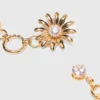 Kettingriem met bloemen