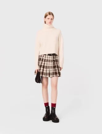 Kilt met strass-ruitjes