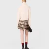 Kilt met strass-ruitjes