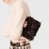 Kilt met strass-ruitjes