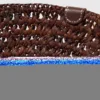 Kleurrijke buckethoed van natuurlijk raffia