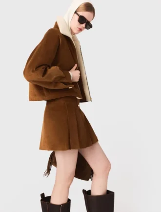 Kort corduroy jasje