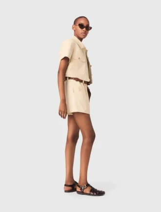 Kort model jasje met korte mouwen