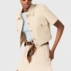 Kort model jasje met korte mouwen
