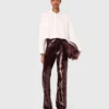 Kort shirt met juweel-detail