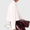 Kort shirt met juweel-detail