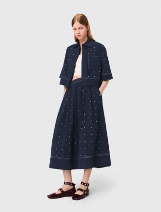 Kort shirt met studs