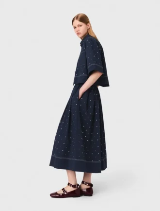 Kort shirt met studs