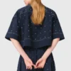 Kort shirt met studs