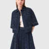 Kort shirt met studs