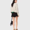 Korte broek met gelaagde look