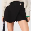 Korte broek met gelaagde look