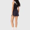 Korte broek met satijneffect