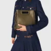 Korte denim rok met voering