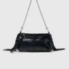 Lakleder Miss M Pouch-tas