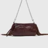 Lakleder Miss M Pouch-tas