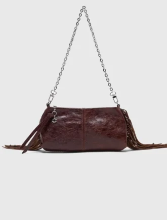Lakleder Miss M Pouch-tas