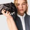 Lakleder Miss M Pouch-tas