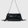 Lakleder Miss M Pouch-tas