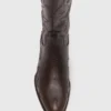 Leren cowboylaarzen