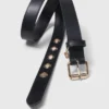 Leren riem met Miss M-gesp