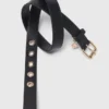 Leren riem met Miss M-gesp