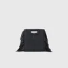 Leren tas met kettingriem