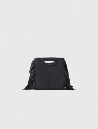 Leren tas met kettingriem