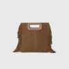 M Bag met franjes van suède