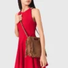 M Bag van generfd leer