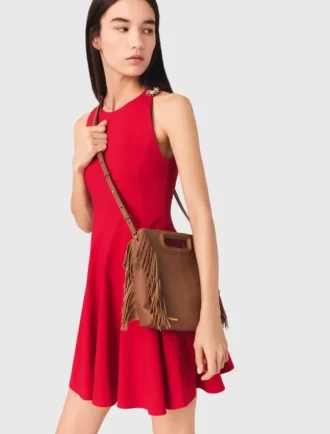 M Bag van generfd leer