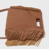 M Bag van generfd leer