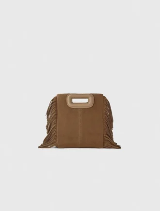 M mini-tas van suède