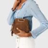 M mini-tas van suède