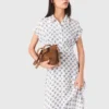 Maxi-jurk met jacquardprint