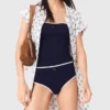 Maxi-jurk met jacquardprint