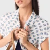 Maxi-jurk met jacquardprint