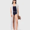 Maxi-jurk met jacquardprint