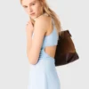 Maxi-jurk met open rug