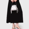 Maxi-jurk met uitsnijding in de taille