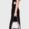 Maxi-jurk met uitsnijding in de taille