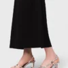 Metallic sandalen met hak en bandjes